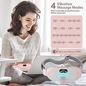 levne Masáž celého těla-přenosná bezdrátová vyhřívací podložka menstruační vyhřívací podložka na záda s 3rychlostním nastavením teploty a 4rychlostními masážními režimy přenosný elektrický rychle nahřívací pás na břicho pro