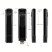 economico Videocamere di sorveglianza domestica per interni-mini body camera hd 1080p mini wifi micro telecamera con visione notturna audio videoregistratore wireless rilevamento videocamera supporto nascosto non incluso tf card