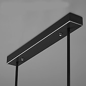 economico Lampadari particolari-6-Light 100 cm Design a isola Plafoniere Rame Bicchiere Ottone Moderno 110-120V 220-240V