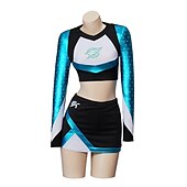 economico Costumi da donna-Euforia ragazza pon pon Costume Cosplay Uniforme scolastica Cosplay di film for Per donna Adolescente Adulti Carnevale Capodanno Addio al Nubilato