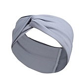 billige Tilbehør til hårstyling-boho pannebånd for kvinner turban hodebånd for kvinner hår elastiske hårbånd for kort hår trening yoga vri hodeinnpakning for jenter søt mote sommer hår tilbehør