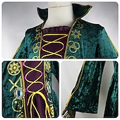 preiswerte Damenkostüme-Hokuspokus Hexe Winifred Kleid Umhang Maskerade Cosplay Kostümparty Film Cosplay for Damen Erwachsene Maskerade
