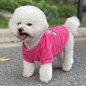 お買い得  クーリングベストとシャツ-犬用 猫用 Tシャツ カジュアル / スポーティ 欧米の ウォーム 高通気性 洗濯可 快適 スポーツ＆アウトドア アウトドア スポーツ・アウトドア 週末 犬服 for ハスキー犬 ダルメシアン ボーダーコリー スピッツ コーギー