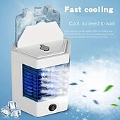 cheap Fans-Mini USB Desk Fan – 4&quot; Quiet Personal Cooling Fan for Home, Office, Indoor Use, Portable and Lightweight