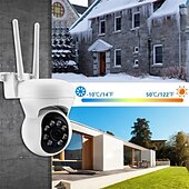 cheap Outdoor IP Network Cameras-HD 1080P 5G WiFi IP Camera Wireless Speed Dome PTZ CCTV IR Outdoor NetCam Monitoring Auto Tracking Full Color Night Vision Security Camera NetCam