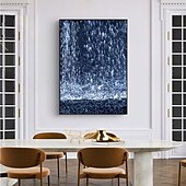 cheap Abstract Paintings-Large Oil Painting 100% Handmade Hand Painted Wall Art On Canvas Grey Modern Abstract Classic Home Decoration Decor Rolled Canvas No Frame Unstretched