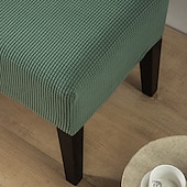cheap Ottoman Cover-100% Dining Bench Cover Burgundy Removable Bench Slipcover Spandex High Stretch Bench Seat Furniture Protector Dining Chair Slipcovers for Living Room and Kitchen