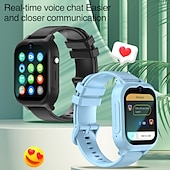 abordables Montres connectées-k26 4g enfants montre intelligente enfants smartwatch téléphone montre sim carte réveil photo sos gps localisation tracker enfant montre hd vidéo chat appel cadeau d&#039;anniversaire