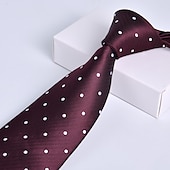 economico Cravatte e papillon da uomo-Per uomo Cravatte Classico Stampa Stampa Matrimonio Compleanno