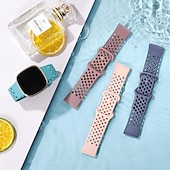 Χαμηλού Κόστους Ζώνες ρολογιών Fitbit-4 Πακέτο Smart Watch Band Συμβατό με Fitbit Versa 3 Sense Versa 4 Sense 2 σιλικόνη Εξυπνο ρολόι Λουρί Αδιάβροχη Ρυθμιζόμενο Αθλητικό Μπρασελέ Αντικατάσταση Περικάρπιο