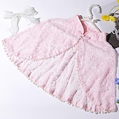 abordables Velos de Boda-chales abrigo de mujer estilo flor elegante sin mangas encaje otoño boda envuelve con flor para boda primavera/otoño&amp;amp; verano