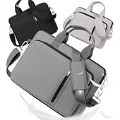 お買い得  ラップトップバッグ、ケース、スリーブ-13 13.3 14 15 15.6 16 17 17.3 インチのラップトップバッグ耐衝撃 &amp;アンペア;防水ブリーフケースメッセンジャーバッグショルダーバッグビジネスワークバッグノートパソコンケース macbook air / pro /surfacebook/dellxps/hp/lenovo/acer/dell/asus/samsung chromebook など。