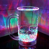 economico Luci decorative-oktoberfest boccale di birra led flash magia cambia colore drago tazza acqua attivato light-up birra caffè regalo di capodanno chritstmas