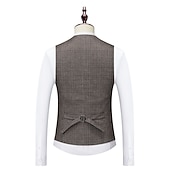 levne oblečení-Retro Řvoucí 20s 20. léta 20. století Třídílný oblek Kostýmové kalhoty Velký Gatsby Gentleman Gangster Maškarní kostým Pánské Plesová maškaráda Svatební Svatební host Večírek Dospělé Kabát Kalhoty