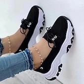 cheap Women&#039;s Sneakers-Women&#039;s Blue Suede Casual Sneakers - Comfortable Lace-Up Walking Shoes with Chunky Sole for Everyday Wear