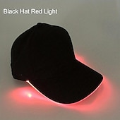 voordelige Noviteiten-led lichtgevende hoed lichtgevende baseballpet outdoor zonneklep zonnebrandcrème pet lichtgevende pet