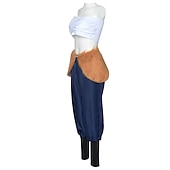 tanie Kostiumy anime-Inosuke Hashibira Anime Kostium Cosplay Stroje Bal maskowy Garnitury cosplay Halloween Karnawał Bal maskowy Spódnica Biustonosz Dodatek do talii Na Damskie Dla dorosłych