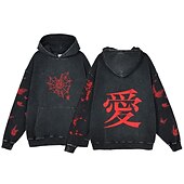 abordables Gráfico de Halloween-Víspera de Todos los Santos Gritar Esqueleto Sudadera Camiseta extragrande lavada con ácido Estampado Bolsillo delantero Gráfico Para Pareja Hombre Mujer Adulto Mascarada Estampado en caliente Casual