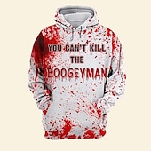 cheap Men&#039;s Pullover Hoodies-Men&#039;s Graphic Prints Hoodie Hoodies Sweatshirt Pullover Hoodie Sweatshirt Long Sleeve Hooded Sweatshirt Hooded Streetwear 3D Print Daily Sports 1 2 Print Spring &amp;  Fall Designer