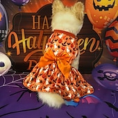 ieftine Costumele-Câini Pisici Rochii Drăguţ Casual Respirabil Απαλό Lavabil Comfortabil Halloween Casul / Zilnic Îmbrăcăminte pentru câini for Bichon Frise Pomeran un Animalut Fluture Small