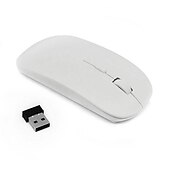 cheap Mice-New Arrival Fashion Ultra Thin Slim 2.4 GHz USB Wireless Optical Mouse Mice Receiver For Computer PC Laptop