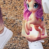 levne 3D kreslený film dívky-Dívčí 3D Grafika Komiks Jednorožec Set mikiny a tepláků Sady oblečení Dlouhý rukáv 3D tisk Podzim Zima Aktivní Módní Denní Děti 3-12 let Venkovní Dovolená Rande Běžný