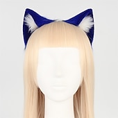 levne Doplňky pro úpravu vlasů-čelenka zvířecí ucho cosplay roztomilá simulace kočičí ucho živé vysílání vlasové doplňky styling kočičích uší (napařený chléb ve tvaru kočičího ucha) čelenka