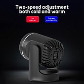 זול ציוד חימום לרכב-מחמם רכב 130w מפשיר שמשות ניידות מחמם 12v מסיר ערפל ומפשיר שמשות