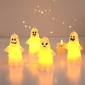 halpa Halloween rekvisiittivalo-valaistu haamuriipus halloween led elektroninen kynttilä juhlarekvisiitta tunnelma koristelu halloween ornamentti