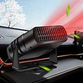 billige biloppvarmingsutstyr-2 i 1 bilvarmer 12v/24v elektrisk kjøling varmevifte bærbar elektrisk tørketrommel frontrute demister defroster vifte bilpynt