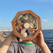 economico I regali-kit caleidoscopio fai da te in legno per bambini, caleidoscopi fatti a mano, occhiali magici rotanti per caleidoscopio in latta, giocattoli educativi per esterni ecologici, per gli amanti della natura
