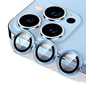 olcso iPhone-képernyővédők-1 készlet Kamera lencsevédő Kompatibilitás Apple iPhone 16 iPhone 15 Pro Max Plus iPhone 14 13 12 11 Pro Max Mini SE X XR XS Max 8 7 Plus Edzett üveg 9H erősség Anti-ujjlenyomat Nagyfelbontású (HD