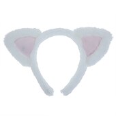 cheap Hair Styling Accessories-Handmade Cute Lolita Hair Ornaments Animal Ears Headdress Cosplay Props Lo Mother Cat&#039;S Ears (Steamed Cat-Ear Shaped Bread) Hair Hoop