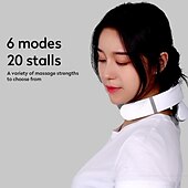 cheap Body Massager-Wireless Electronic Neck Massager 4D Shiatsu Cervical Massager Stiff Neck Massage Health Care Therapy Pulse Pain Relief
