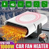 cheap Car Heating Equipment-12V/24V Demister Car Auto Portable 2 In 1 Heater Cooler Fan Plugin Dryer