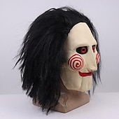 economico Accessori-Puzzle Maschera Puntelli di Halloween Per adulto Per uomo Per donna Divertente Costume spaventoso Halloween Carnevale Costume di Carnevale facile