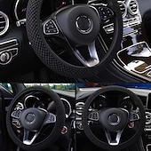 ieftine Husă Volan-1 buc. capac de volan cu fir de gheata usor universal 38 cm, rezistent la uzura, antiderapant, accesorii pentru modificarea masinii, accesorii auto fara inel interior