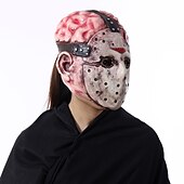 olcso Maszkok-Jason Vorhees Jason Voorhees Halloween Maszk Halloween-kellékek Vicces Ijesztő jelmez Felnőttek Férfi Női Mindszentek napja Farsang Egyszerű Halloween jelmezek Kiöltözik