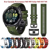 baratos Relógios Garmin-Pulseiras de Relógio para Garmin Fenix 7 Pro 6 5 Plus Epix Pro 47mm Approach S70 47mm S62 S60 Forerunner 955 255 945 745 Instinct 2 Marq Descent Quatix 22mm Silicone Substituição Alça 22mm Ajustável