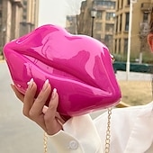 economico Borse a Tracolla-Per donna Borsa a tracolla Tracolla Sacchetto del telefono mobile pelle sintetica Feste San Valentino Per eventi Cerniera Leggero Tinta unica Argento Nero Bianco