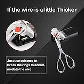 economico accessori per trapano-10 pz connettore rapido per collegare e scollegare il cavo di giunzione cavo terminale a crimpare cablaggio connettore per auto led 18-22awg connettore rapido senza saldatura senza buccia connettore