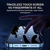 Χαμηλού Κόστους iPhone Προστατευτικά Οθόνης-3 τμχ Προστατευτικά Οθόνης Για Apple iPhone 16 iPhone 15 Pro Max Plus iPhone 14 13 12 11 Pro Max Mini X XR XS Max 8 7 Plus Σκληρυμένο Γυαλί Anti-Spy προσωπικών δεδομένων Επίπεδο σκληρότητας 9H