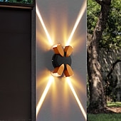 halpa ulkoseinävalaisimet-led seinävalaisimet geometrinen muotoilu vedenpitävä ip65 ulkoseinävalaisin moderni minimalistinen tyyli alumiini olohuone makuuhuone käytävä seinävalaisin 110-240v