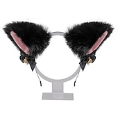 ieftine Accesorii Stilizare Păr-japonez drăguț urechi de pisică de pluș (pâine în formă de ureche de pisică la abur) cochiră lolita cu clopot accesorii urechi de vulpe urechi de pisică (pâine în formă de ureche de pisică la abur)