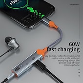 Недорогие USB-концентраторы-новый 3 в 1 usb-разветвитель для зарядки аудио с разъемом типа c на разъем 3,5 мм + двойной адаптер для разъема для наушников типа c