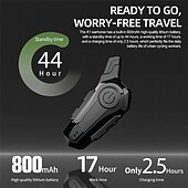 billige Headset til hjelm-ny motorsykkel bluetooth headset intercom utendørs ride headset, motorsykkel bt intercom med FM radio hjelm bt headset vanntett universal kommunikasjonssystem for atv dirt bike motorsykkel