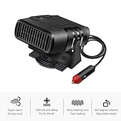 billige biloppvarmingsutstyr-2 i 1 bilvarmer 12v/24v elektrisk kjøling varmevifte bærbar elektrisk tørketrommel frontrute demister defroster vifte bilpynt