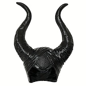 olcso Kiegészítők-Halloween Boszorkány Maleficent Sapka Halloween Kellékek Ökör Tülkök Felnőttek Nők Halloween Halloween Karnevál Könnyű Karneváli Jelmez a Walpurgis éjre
