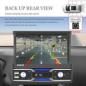 Χαμηλού Κόστους Σετ Bluetooth Αυτοκινήτου/Hands-free-7 ιντσών 1din android 10.1 ραδιόφωνο αυτοκινήτου autoradio οθόνη αφής συσκευή αναπαραγωγής πολυμέσων αυτοκινήτου υποστηρίζει ασύρματη αναπαραγωγή αυτοκινήτου και αυτόματες λειτουργίες android κάμερα