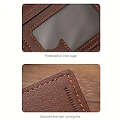 cheap Card Holders &amp; Cases-Stylish and Durable Men&#039;s PU Leather Bifold Wallet with Card Slots - Perfect Gift for Him
